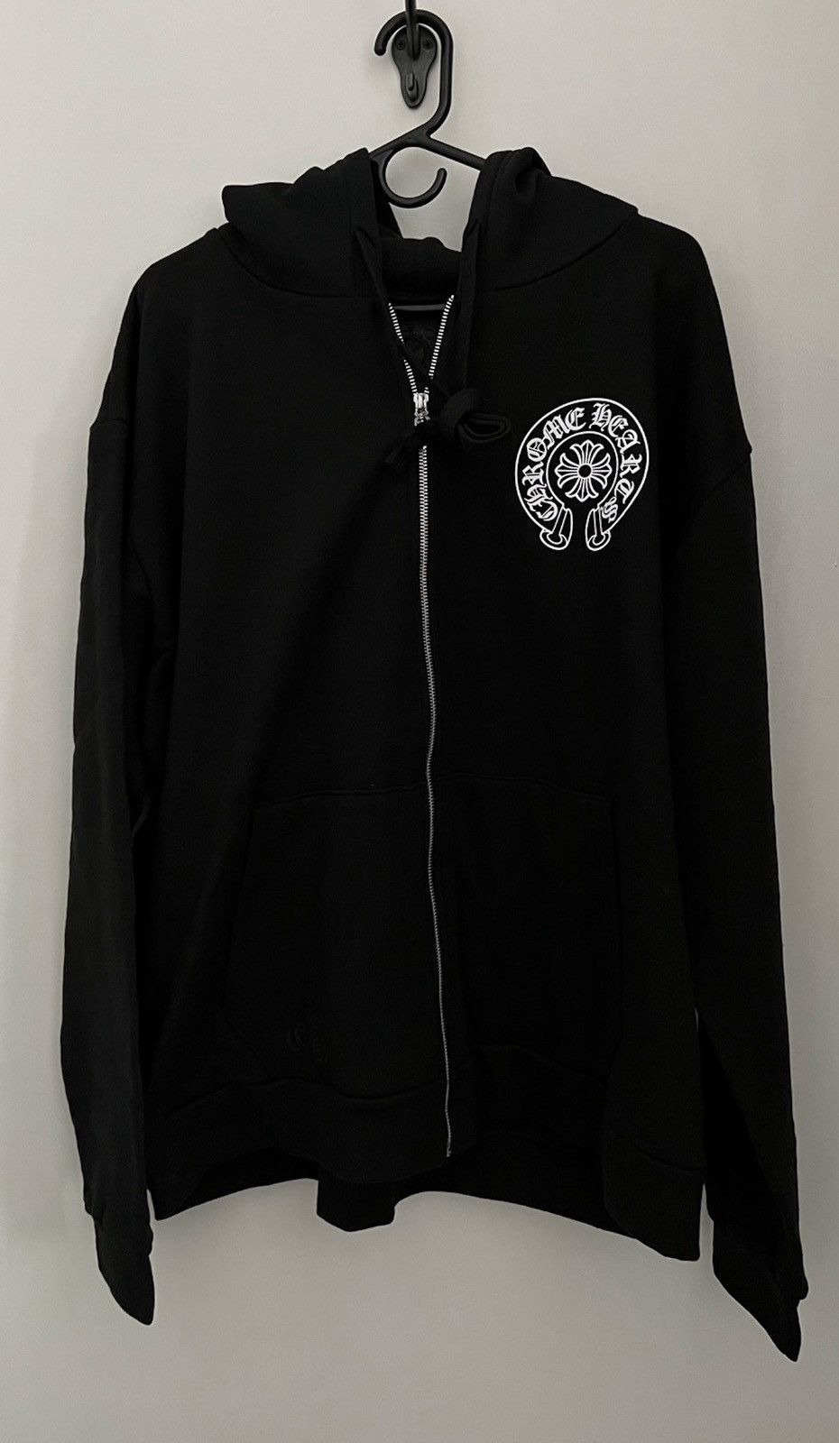 chrome hearts new york zip up hoodie