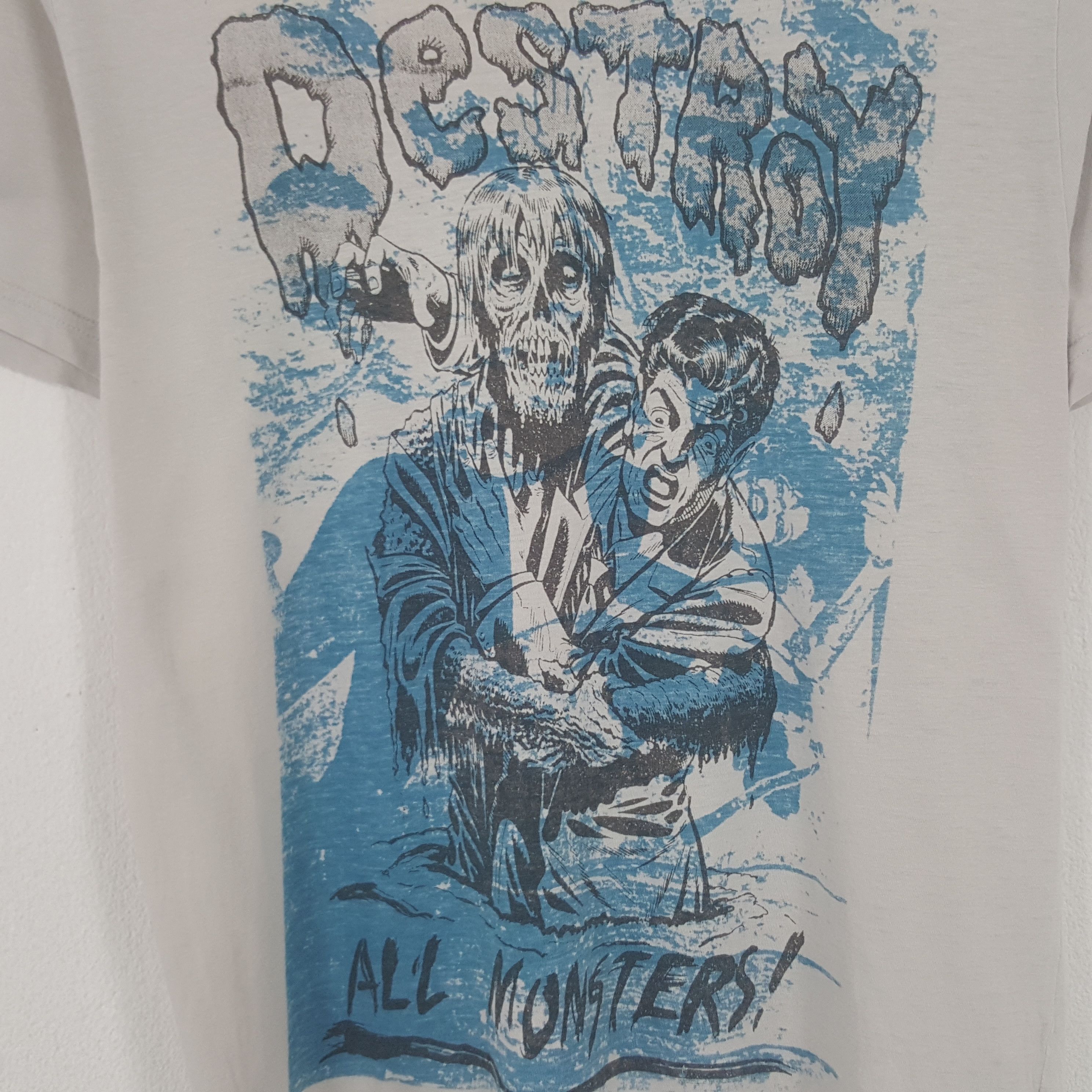 Hysteric Glamour × Vintage Vintage Hysteric Glamour Destroys All Monsters Tshirt Size US XS / EU 42 / 0 - 2 Thumbnail