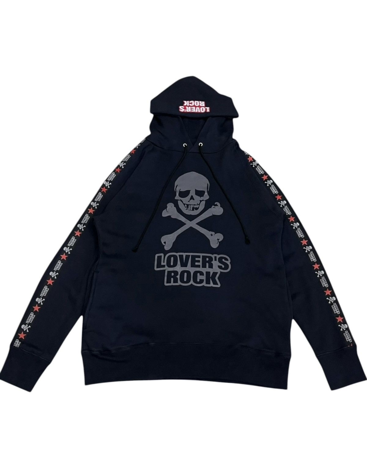 Super Lovers 💀Vintage Super Lovers Lover's Rock Punk Skull Hoodie Japan Size US L / EU 52-54 / 3 - 1 Thumbnail