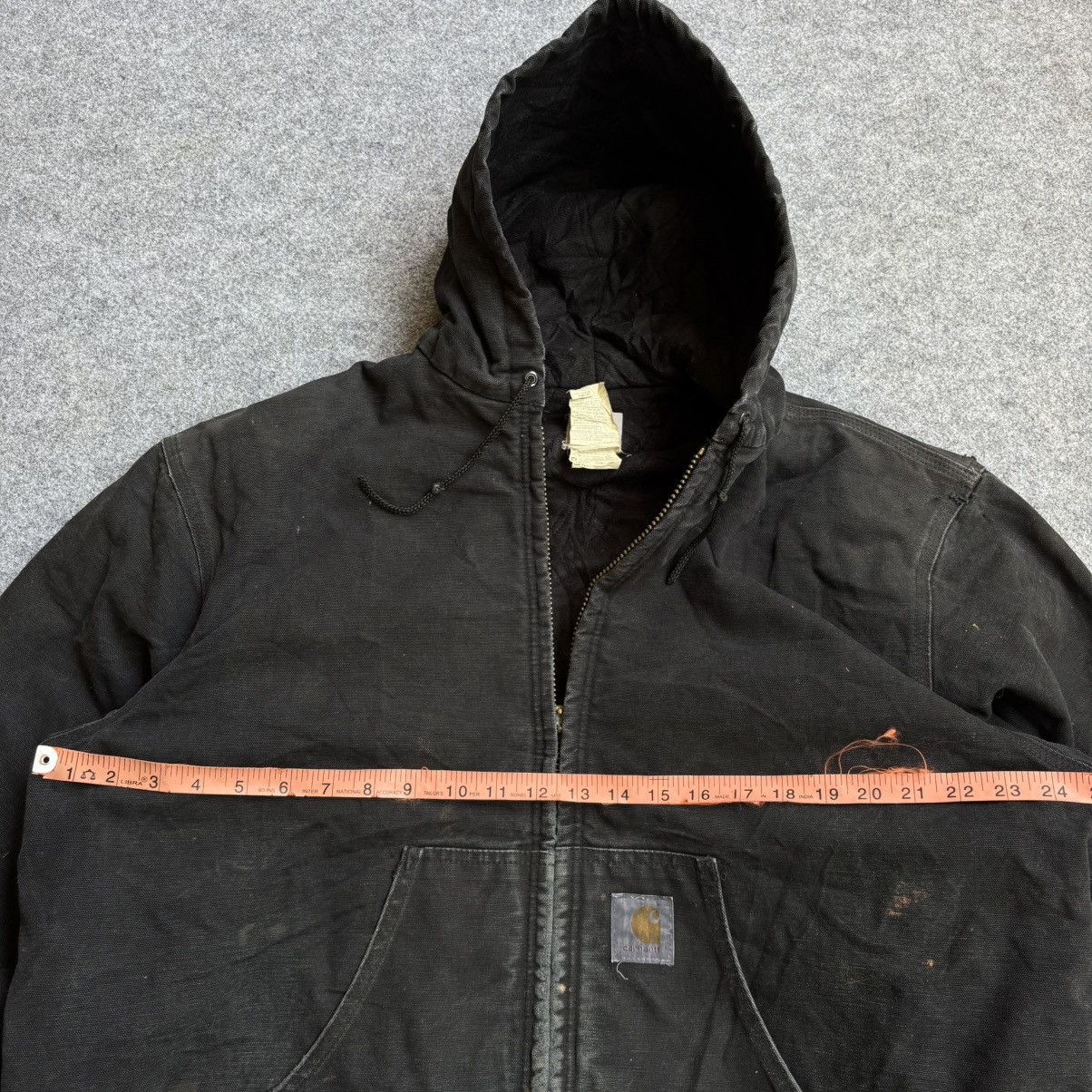 Carhartt × Vintage Vintage Carhartt Faded Black Active Jacket J04 BLK Size US M / EU 48-50 / 2 - 5 Thumbnail