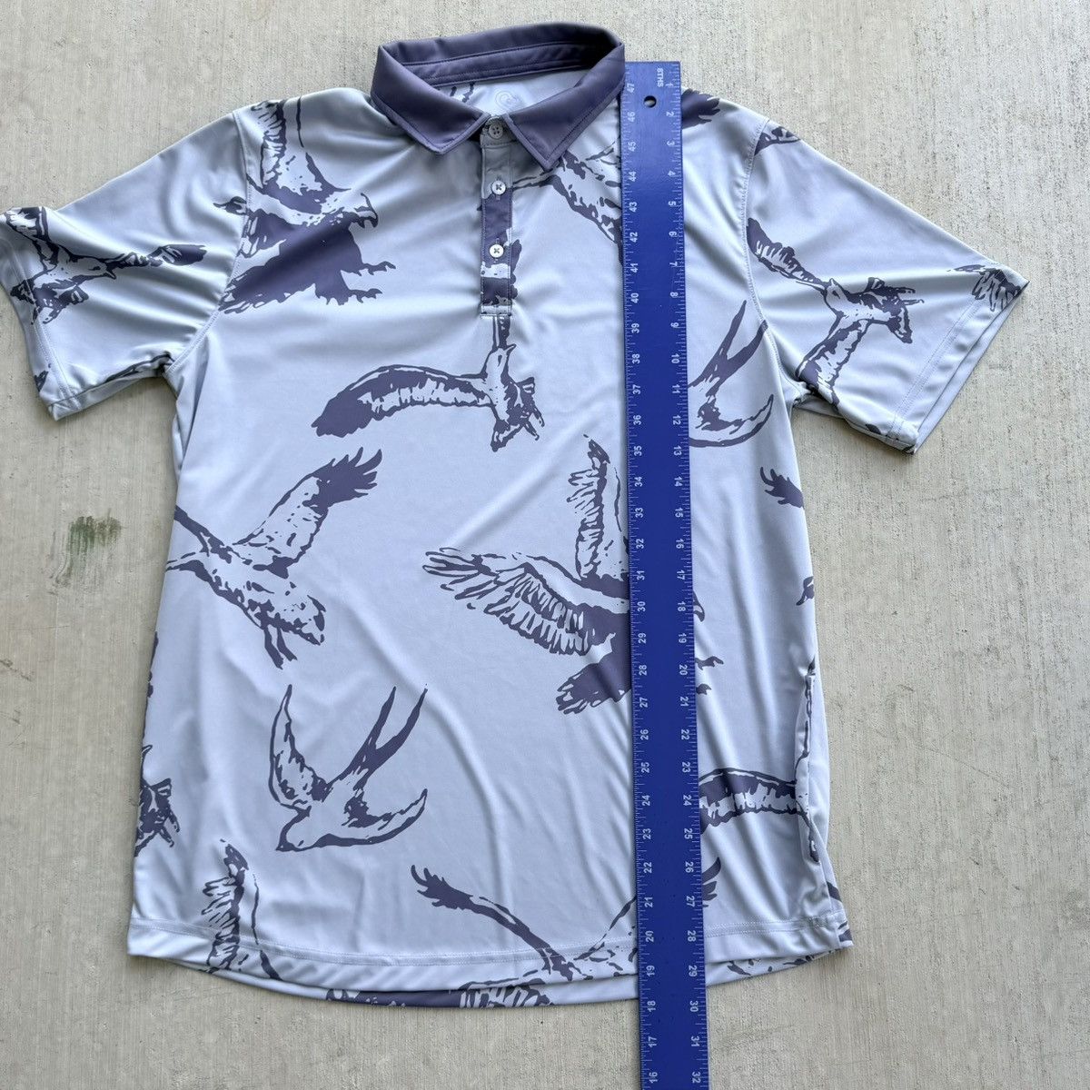 Other Swannies Golf Polo Shirt All Over Print Stretch Eagle Size US L / EU 52-54 / 3 - 5 Thumbnail