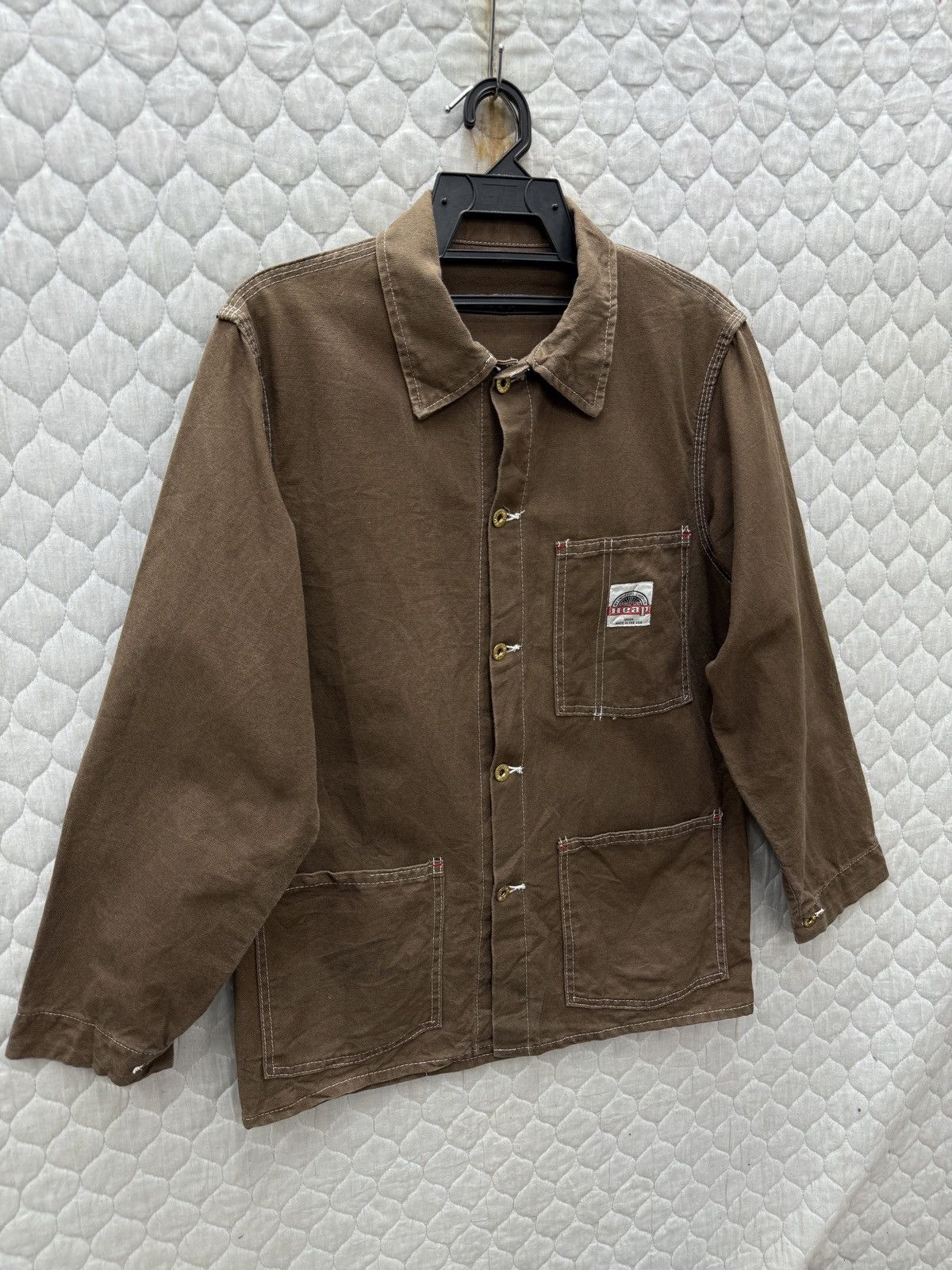 Universal Overall Chicago 🔥🔥💥STEALS VTG UNIVERSAL CHICAGO CHORE JACKET Size US S / EU 44-46 / 1 - 2 Thumbnail