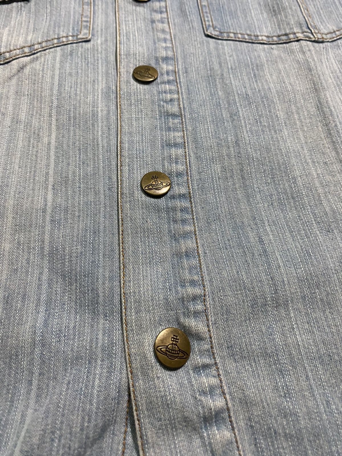Lee × Vivienne Westwood Vivienne Westwood X Lee Western Denim Jacket Size US M / EU 48-50 / 2 - 8 Thumbnail