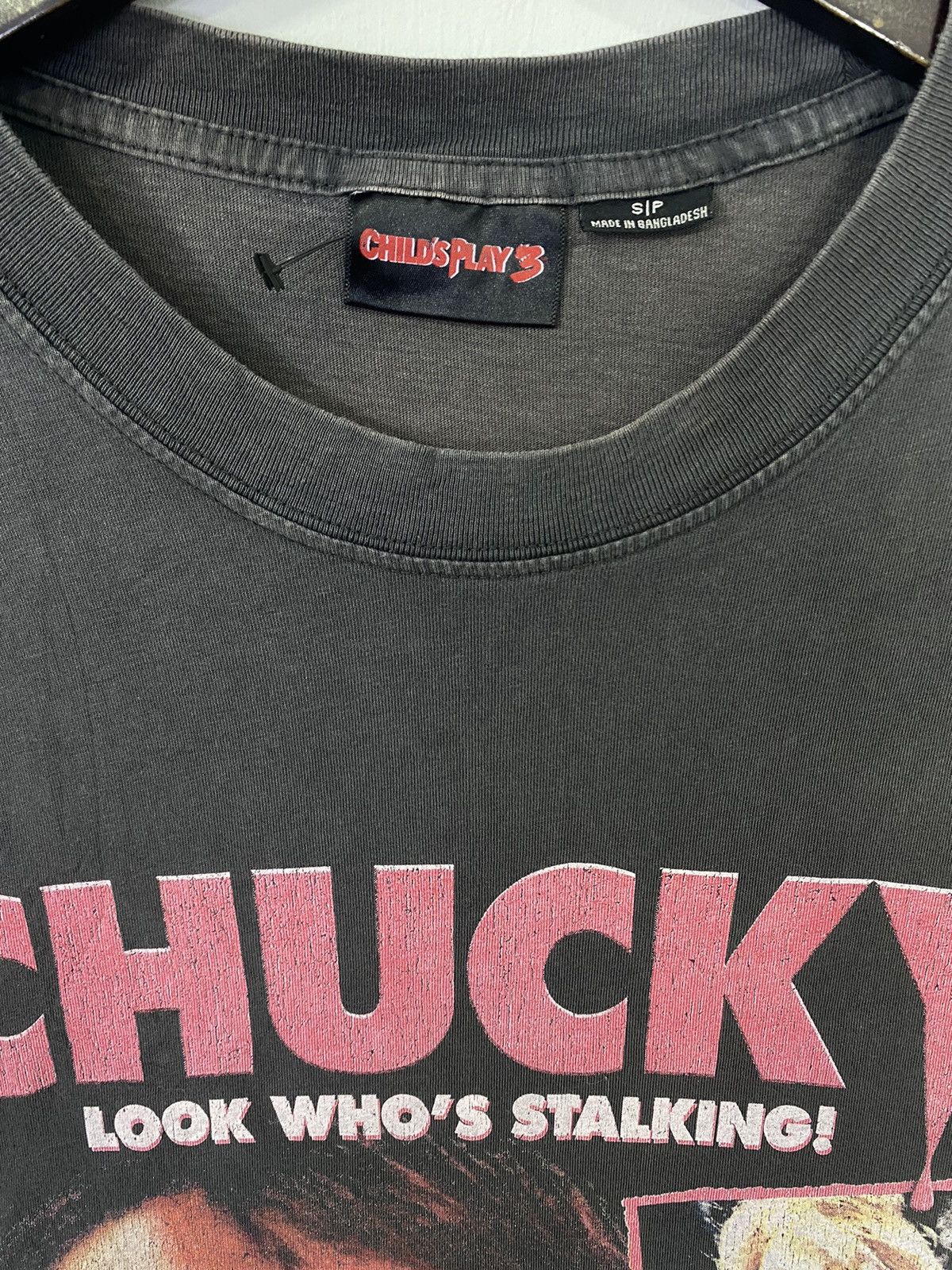 Expert Horror 💥CHUCKY child's play 3 horror movie film rare tee shirt Size US L / EU 52-54 / 3 - 3 Thumbnail