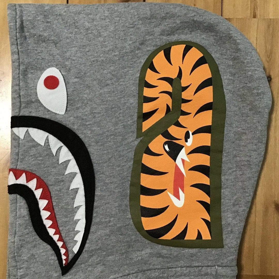 Bape × Nigo BAPE Sweat Shark Hoodie Varsity Jacket a bathing ape NIGO Size US M / EU 48-50 / 2 - 5 Thumbnail