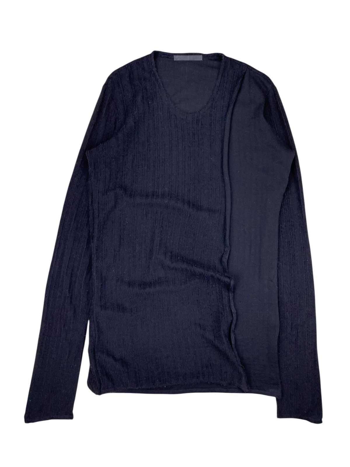 Julius JULIUS7—F/W 2011-2012 Collection Wool Jacquard Layered Shirt Size US M / EU 48-50 / 2 - 1 Thumbnail