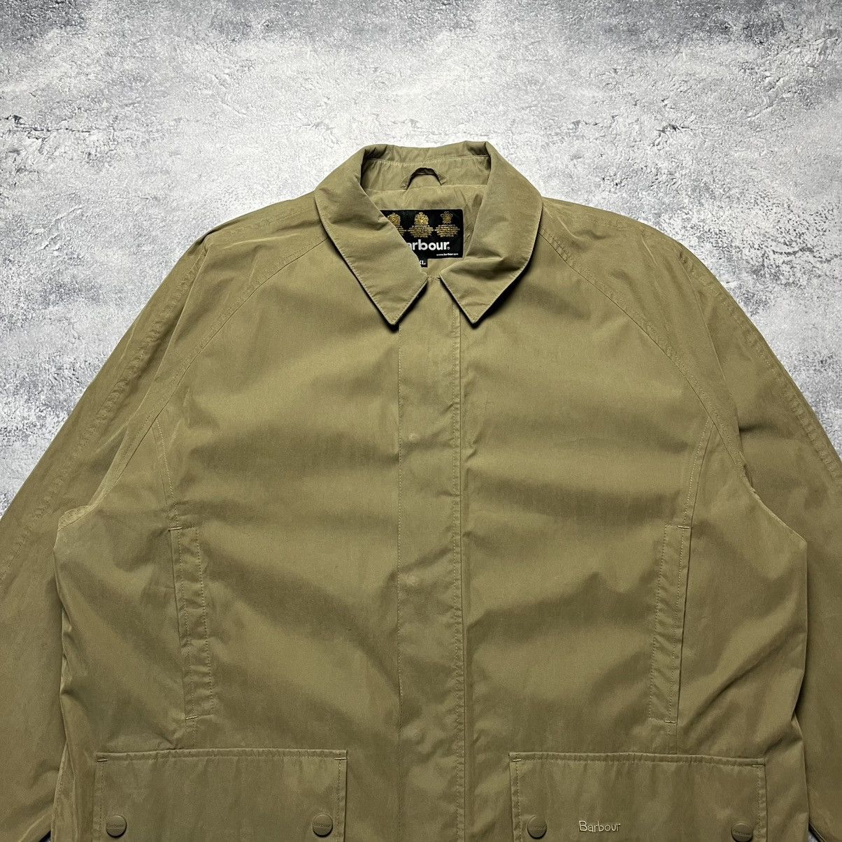 Barbour Vintage Barbour Coat Waterproof Jacket Streetwear Y2K Size US XL / EU 56 / 4 - 2 Thumbnail