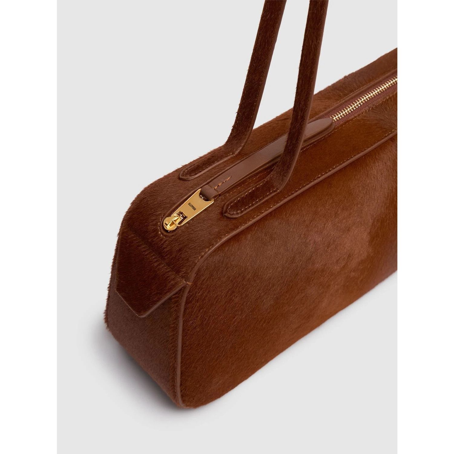 KHAITE KHAITE Simona $2600 Rust Brown Ponyhair Shoulder Bag New/Aut Size ONE SIZE - 3 Thumbnail