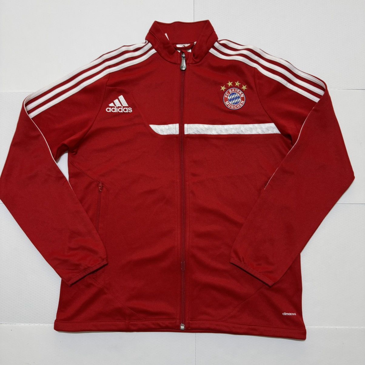 Adidas Adidas Bayern Munchen Germany Football Track Jacket Size US S / EU 44-46 / 1 - 1 Thumbnail