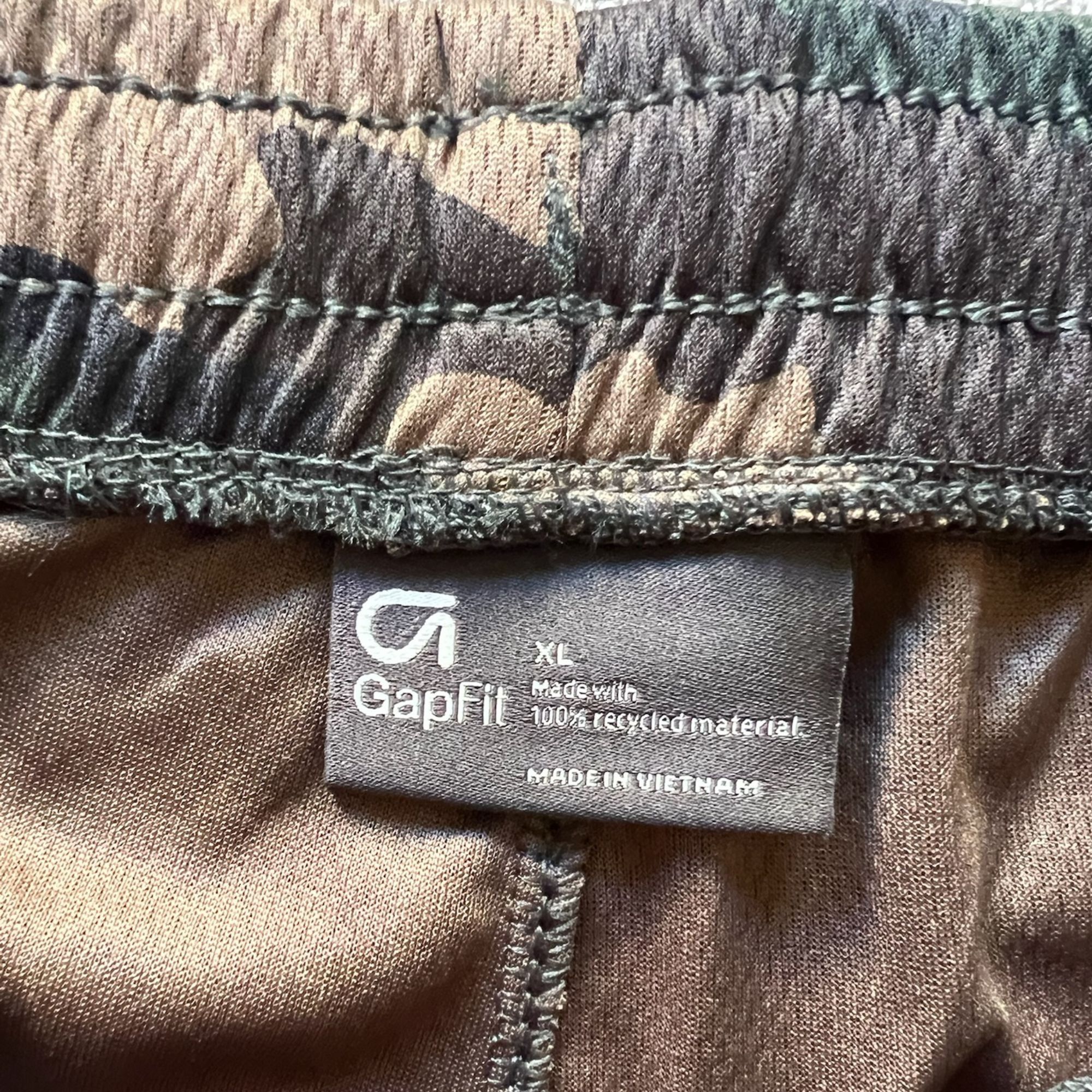 Gap GapFit Kids Camouflage Mesh Pull-On Shorts XL Recycled Mater Size US 28 / EU 44 - 5 Thumbnail