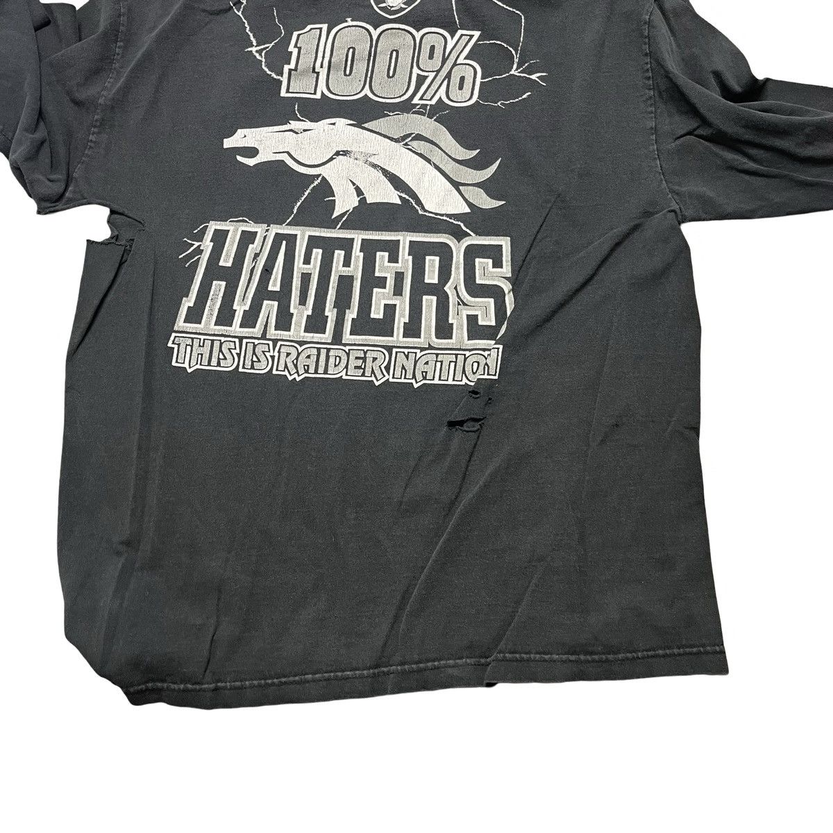 Vintage early 2000s raiders espn football nfl tshirt Size US XL / EU 56 / 4 - 4 Thumbnail