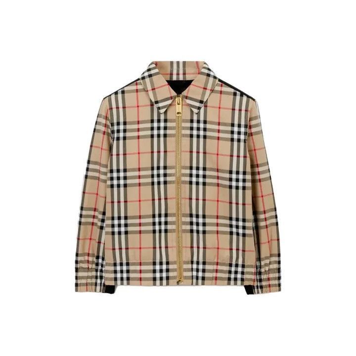 Burberry Burberry Burberry Kids Check Cotton Jacket-2507 Size US L / EU 52-54 / 3 - 1 Thumbnail