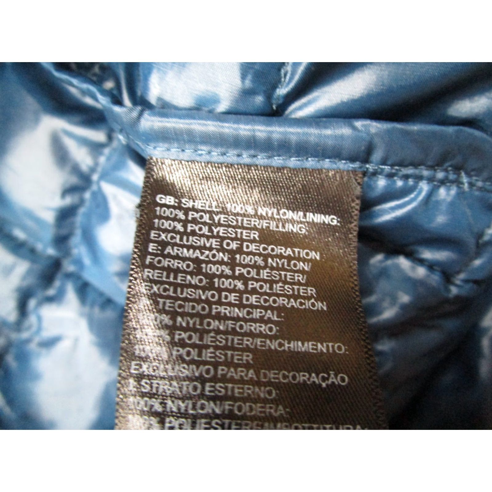 The North Face The North Face Vest Small Blue ThermoBall Eco Full Zip Quilted Puffer Women Size S / US 4 / IT 40 - 3 Thumbnail