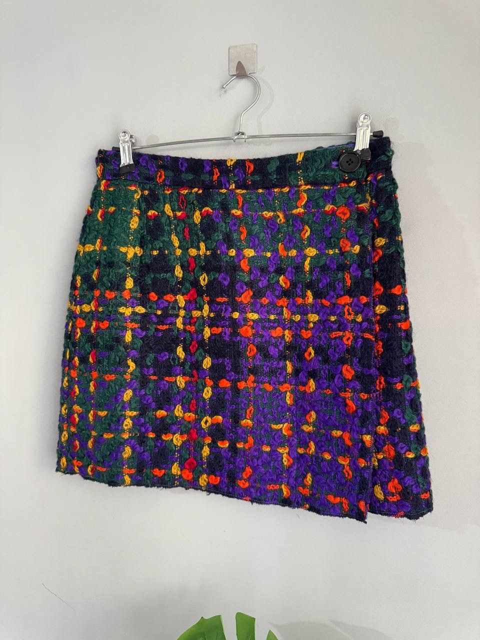 Dolce & Gabbana Dolce & Gabbana Multicolor Tweed Wool/Silk Skirt Sz IT42 / M Size 28" / US 6 / IT 42 - 2 Thumbnail
