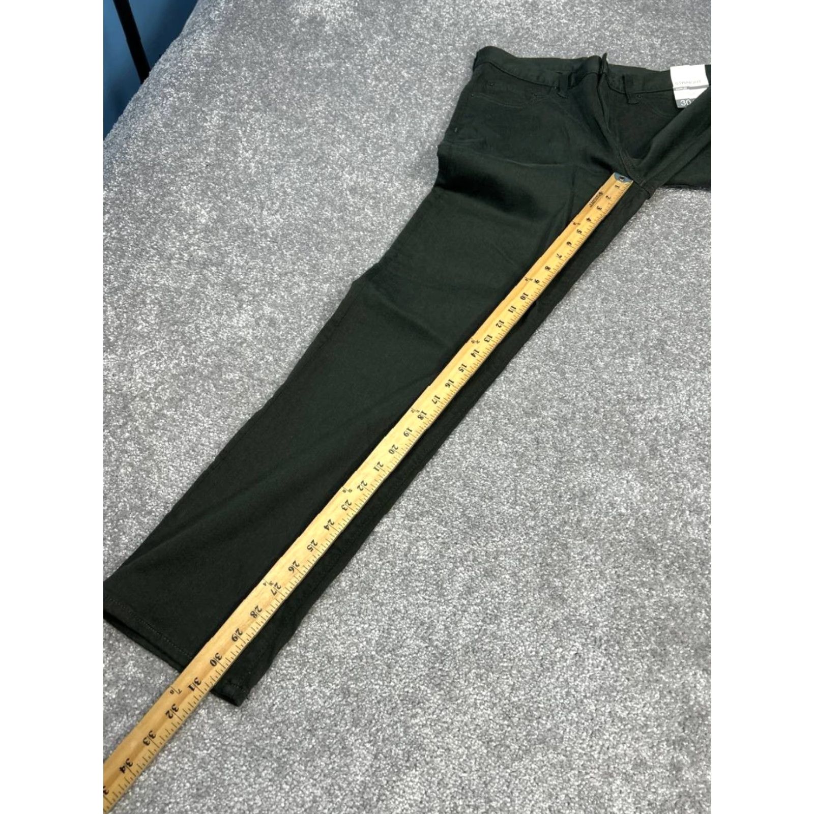 Gap VINTAGE Gap Straight City Gapflex Jeans Mens 30 Green Denim Stretch Mid Rise 30x31 New Size US 30 / EU 46 - 5 Thumbnail