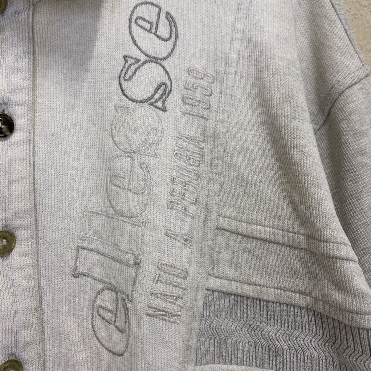 Ellesse × Japanese Brand Vintage 90s Ellesse Big Logo Halfbutton Collar Sweatshirt Size US M / EU 48-50 / 2 - 5 Thumbnail