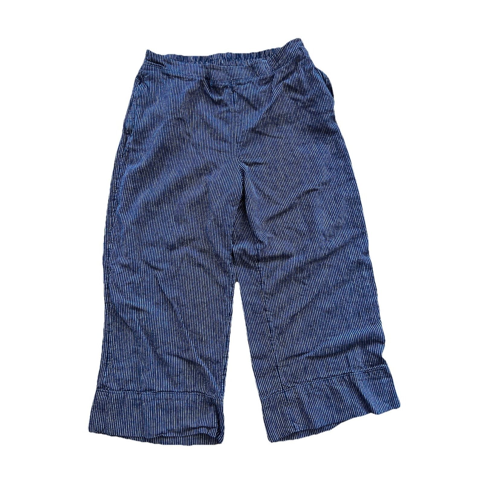 Chicos Chicos 100% Linen Pull On Size 2.5 Large A001760 Size 26" / US 2 / IT 38 - 1 Thumbnail