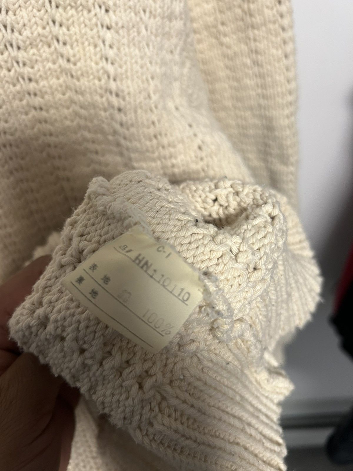 Comme des Garcons Homme 90s Comme des Garcons HOMME knit Sweater Size US M / EU 48-50 / 2 - 3 Thumbnail