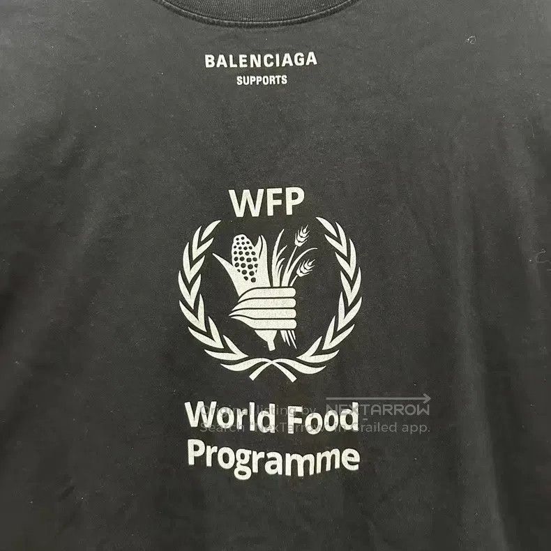 Balenciaga Balenciaga Black Food Agency Long Sleeve Hoodie Size US XS / EU 42 / 0 - 3 Thumbnail