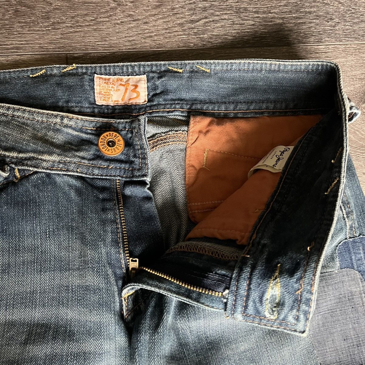 Pepe Jeans Vintage Y2K Pepe Jeans London Low Rise Straight Denim Jeans Size 29" - 8 Thumbnail