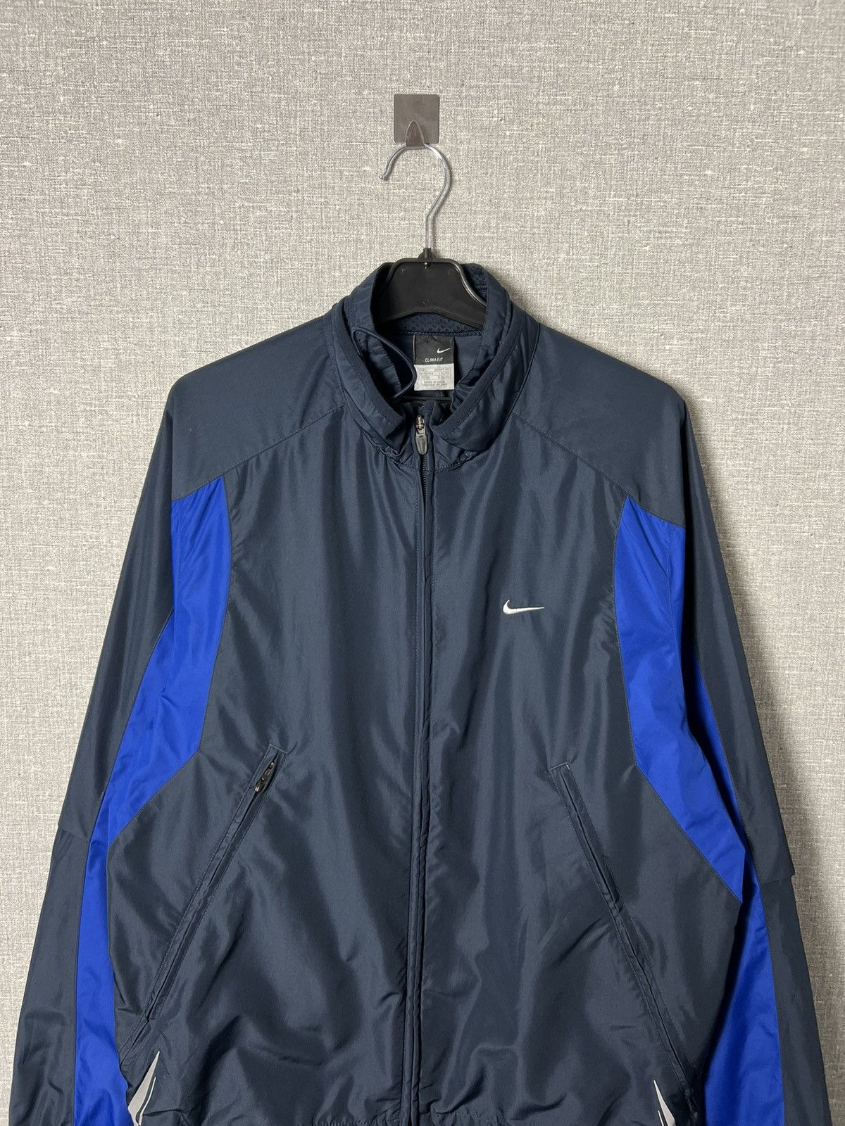 Nike Vintage Nike Swoosh Nylon Windbreaker Track Jacket Drill Size US L / EU 52-54 / 3 - 6 Thumbnail