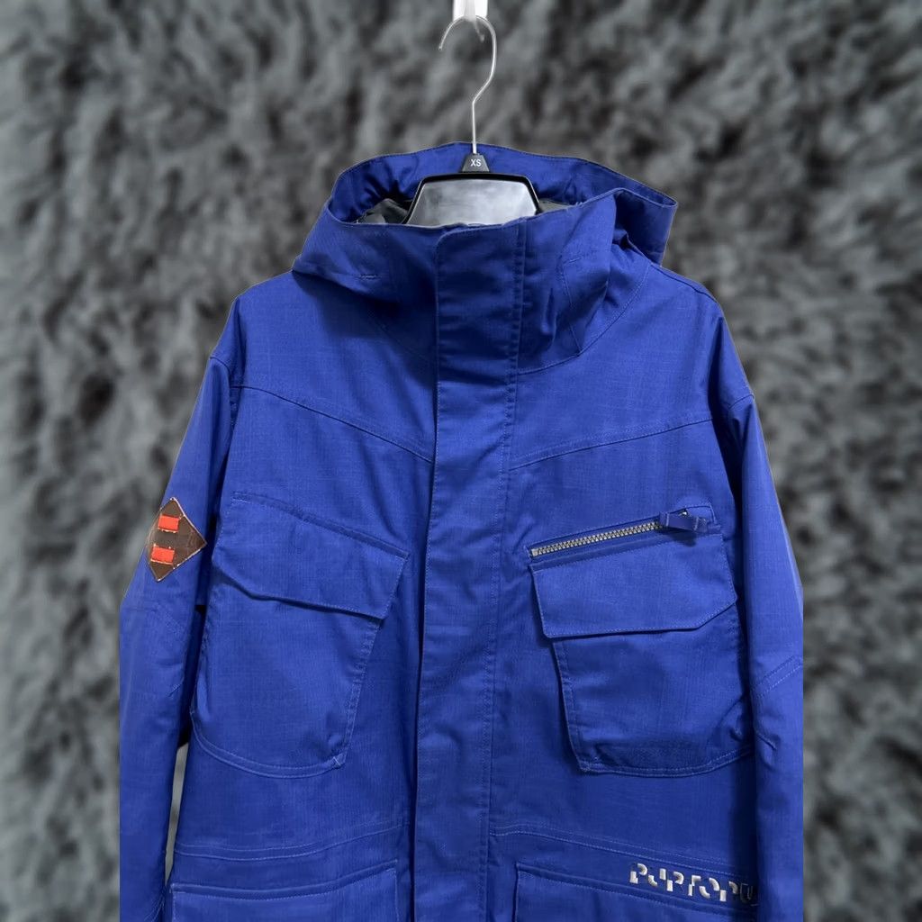 Burton Burton Dryride Jacket Mens M Gray Full Zip Hooded Insulated Ski Snowboard Coat Size US M / EU 48-50 / 2 - 1 Thumbnail