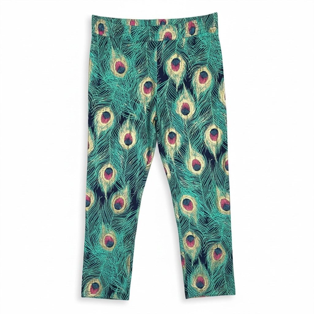 Other Iman Global Chic 2XP Peacock Pull-On Pants Petite Plus NWT Size 42" / US 20 - 1 Thumbnail