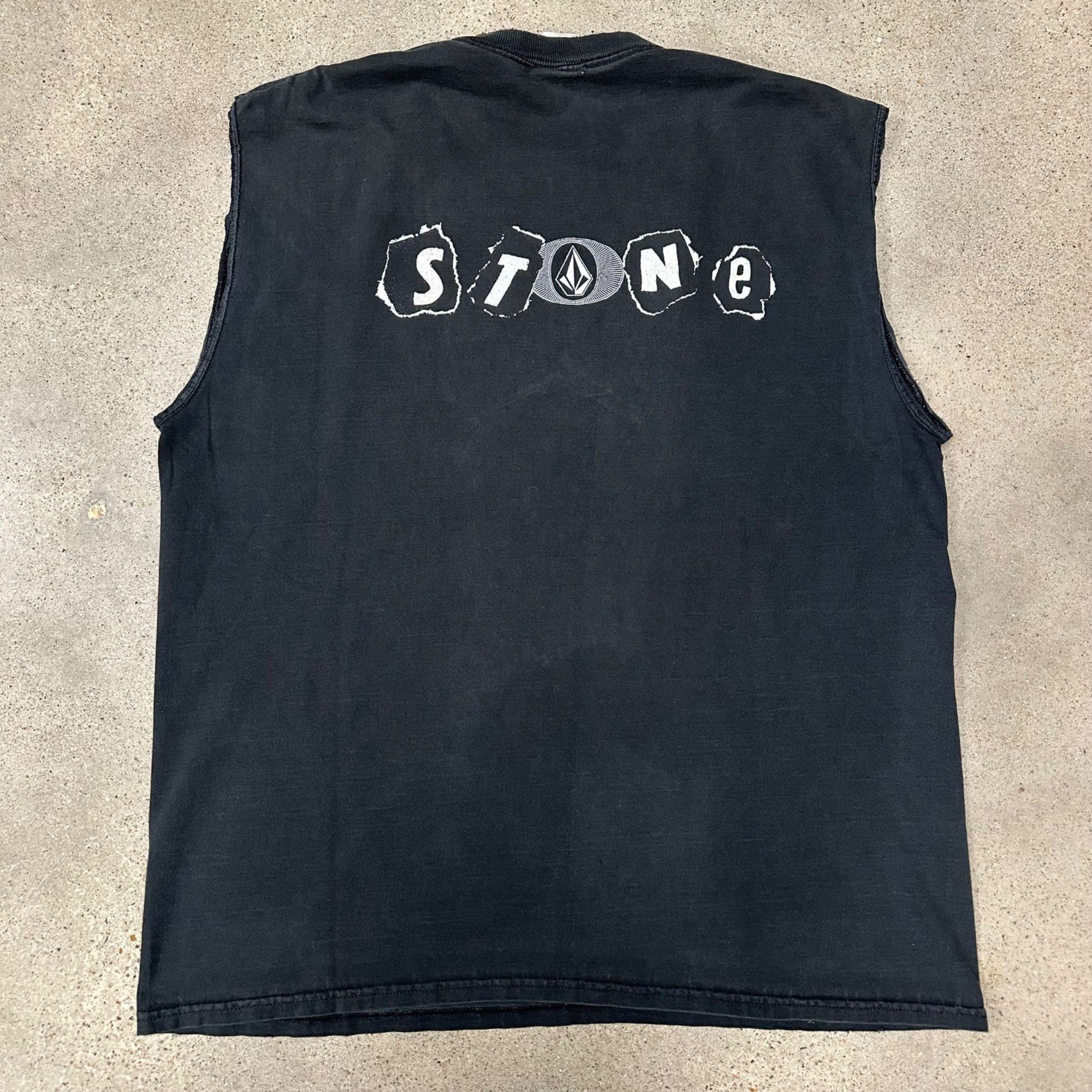 Vintage × Volcom Vintage 90s Volcom Skate/Surf Cutoff Sleeveless Shirt Size US XL / EU 56 / 4 - 2 Thumbnail