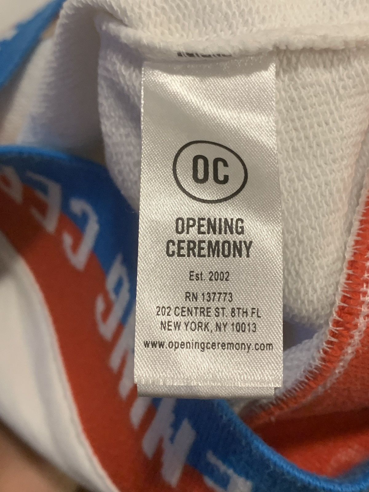 Designer × Opening Ceremony OPENING CEREMONY ELASTIC LOGO HOODIE Size S / US 4 / IT 40 - 6 Thumbnail