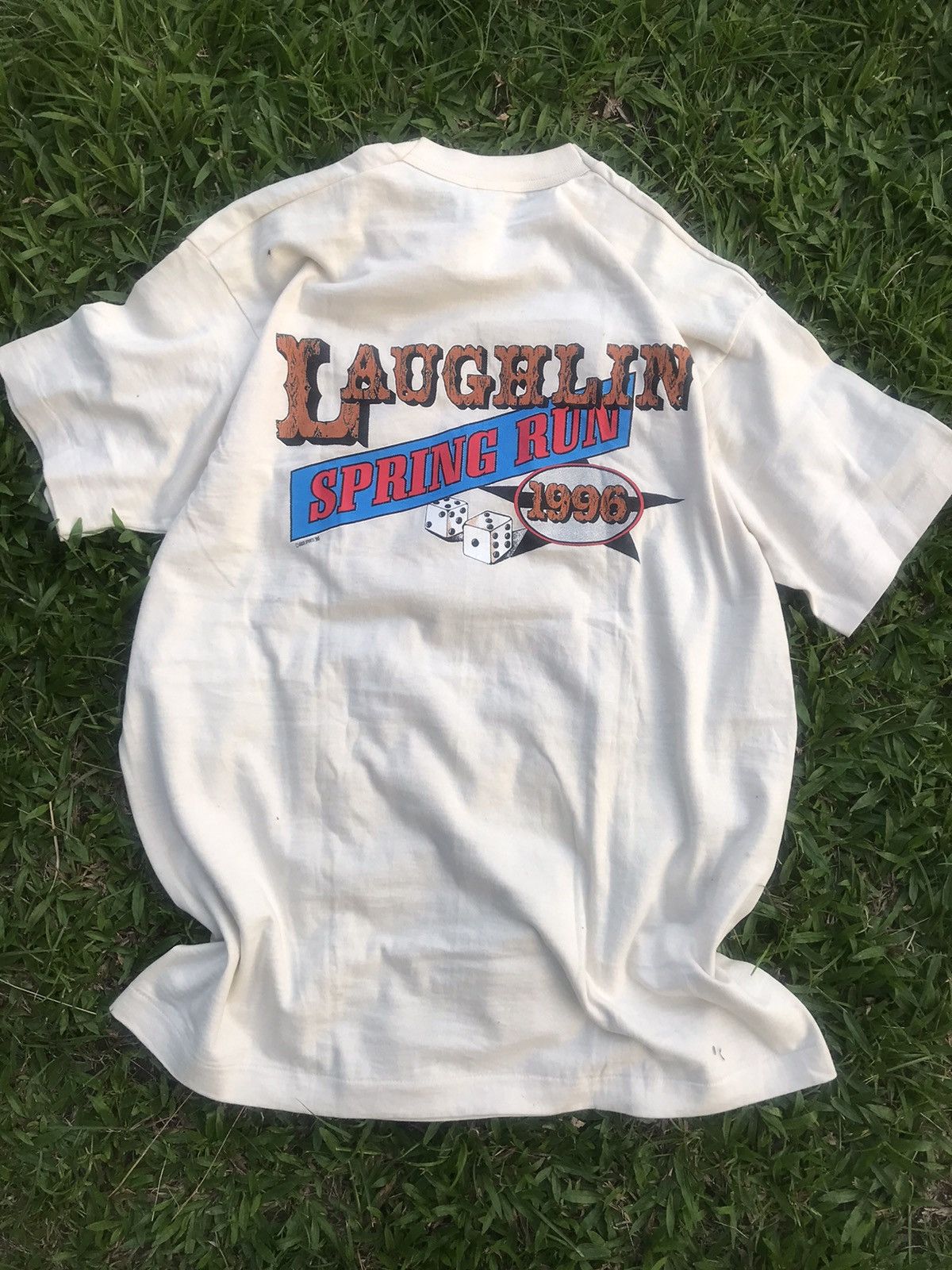 Harley Davidson × Vintage Vintage Spring Run Laughlin, NY 1996 Size US XL / EU 56 / 4 - 5 Thumbnail