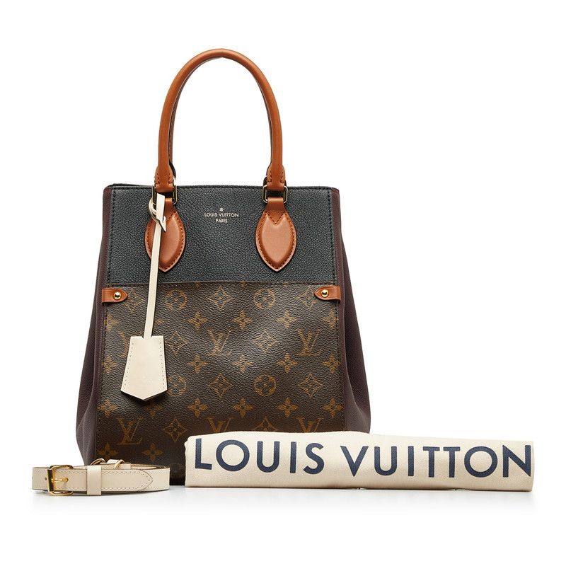 Louis Vuitton Louis Vuitton Louis Vuitton Monogram Fold Tote MM Handbag M45409 Canvas Handbag M45409 in Great Condition Size ONE SIZE - 1 Thumbnail