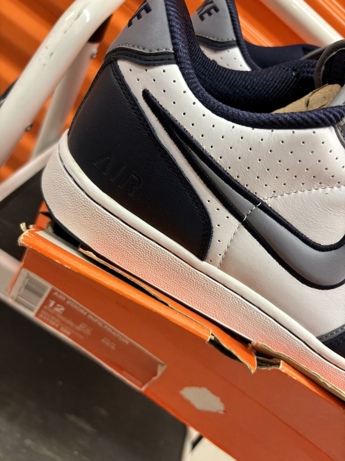 Nike × Vintage ***FINAL DROP***RARE 2007 NIKE INFILTRATOR WEAVE LOW SHOE 12 Size US 12 / EU 45 - 8 Thumbnail