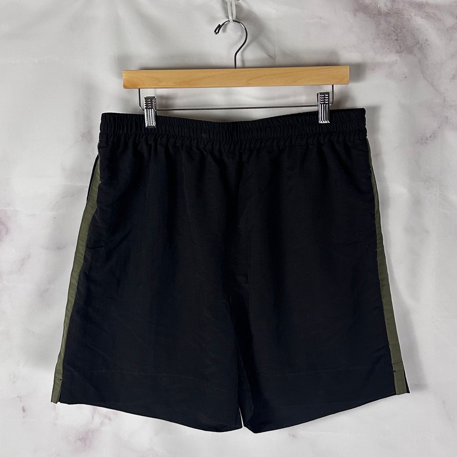 HIDDEN Hidden NY Sample Black Trek Shorts Size US 34 / EU 50 - 1 Thumbnail