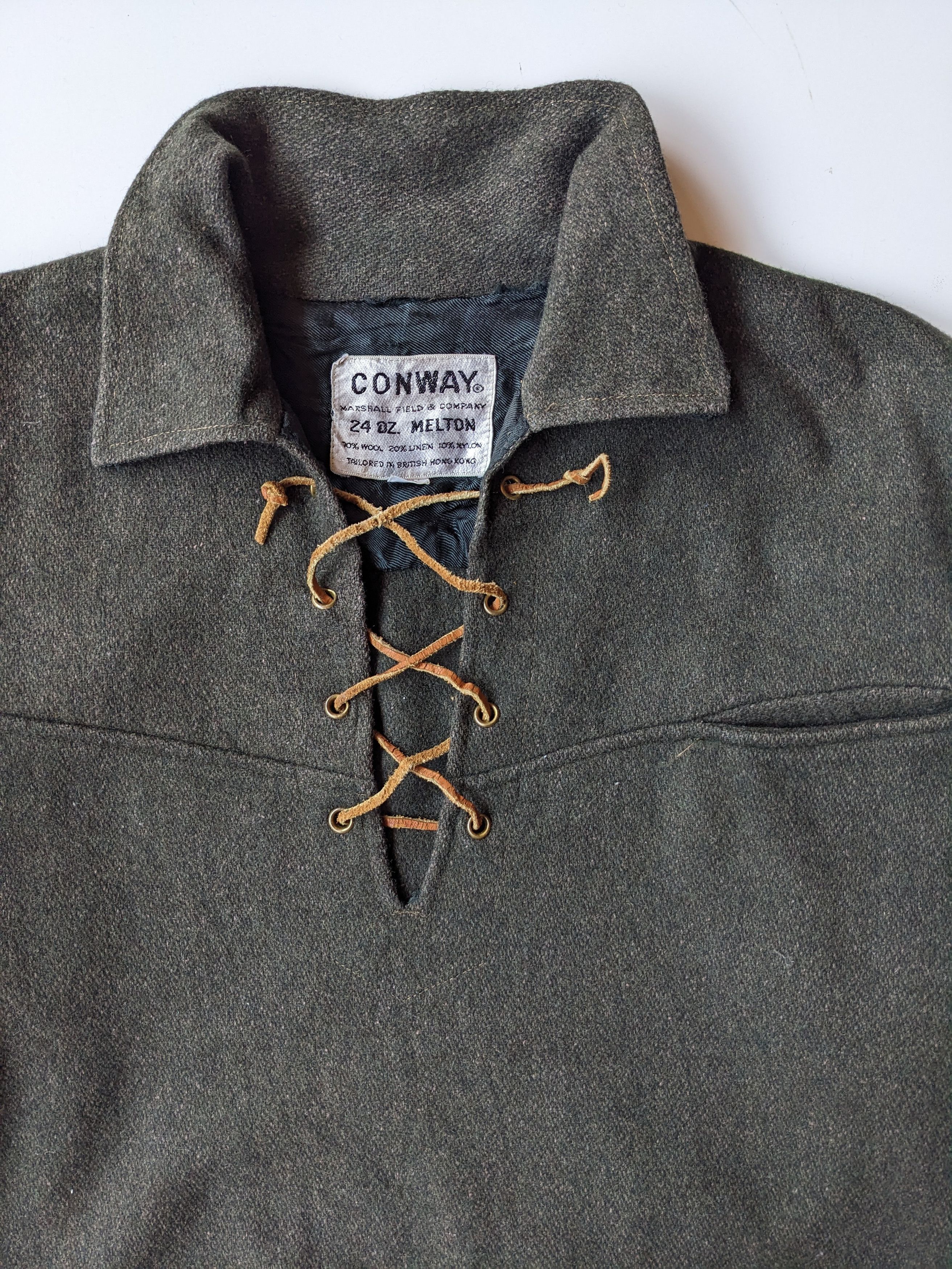 Vintage Vintage 50s WW2 Melton 24oz Conway pullover Size US L / EU 52-54 / 3 - 2 Thumbnail