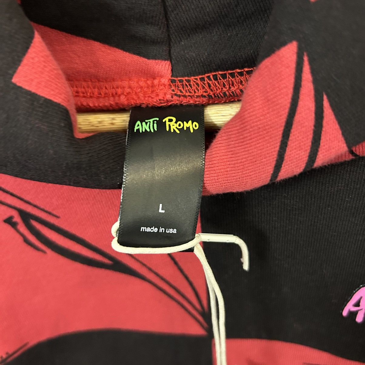 Matty Boy Matty Boy Anti Promo Hoodie Red Size US L / EU 52-54 / 3 - 4 Thumbnail