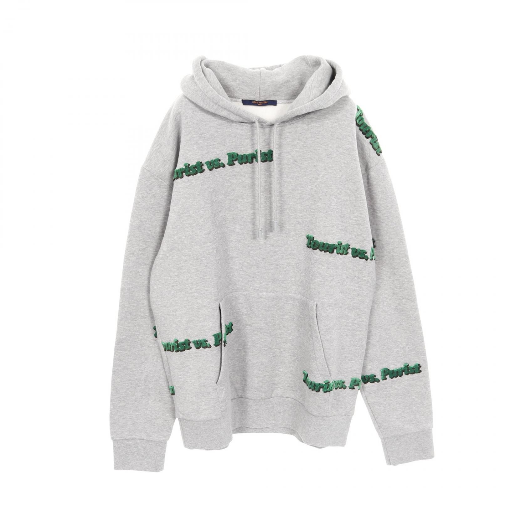 Louis Vuitton Louis Vuitton Louis Vuitton Tourist vs Purist Cotton Hoodie Textile Sweatshirts & Hoodies DUTY FREE for USA Size ONE SIZE - 1 Thumbnail