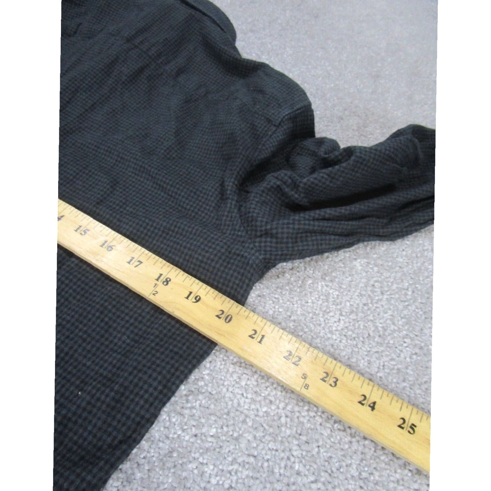 Theory Mens Theory Gray Cotton Shirt Medium XL Extra Large Long Sleeve Button Up Size US M / EU 48-50 / 2 - 5 Thumbnail