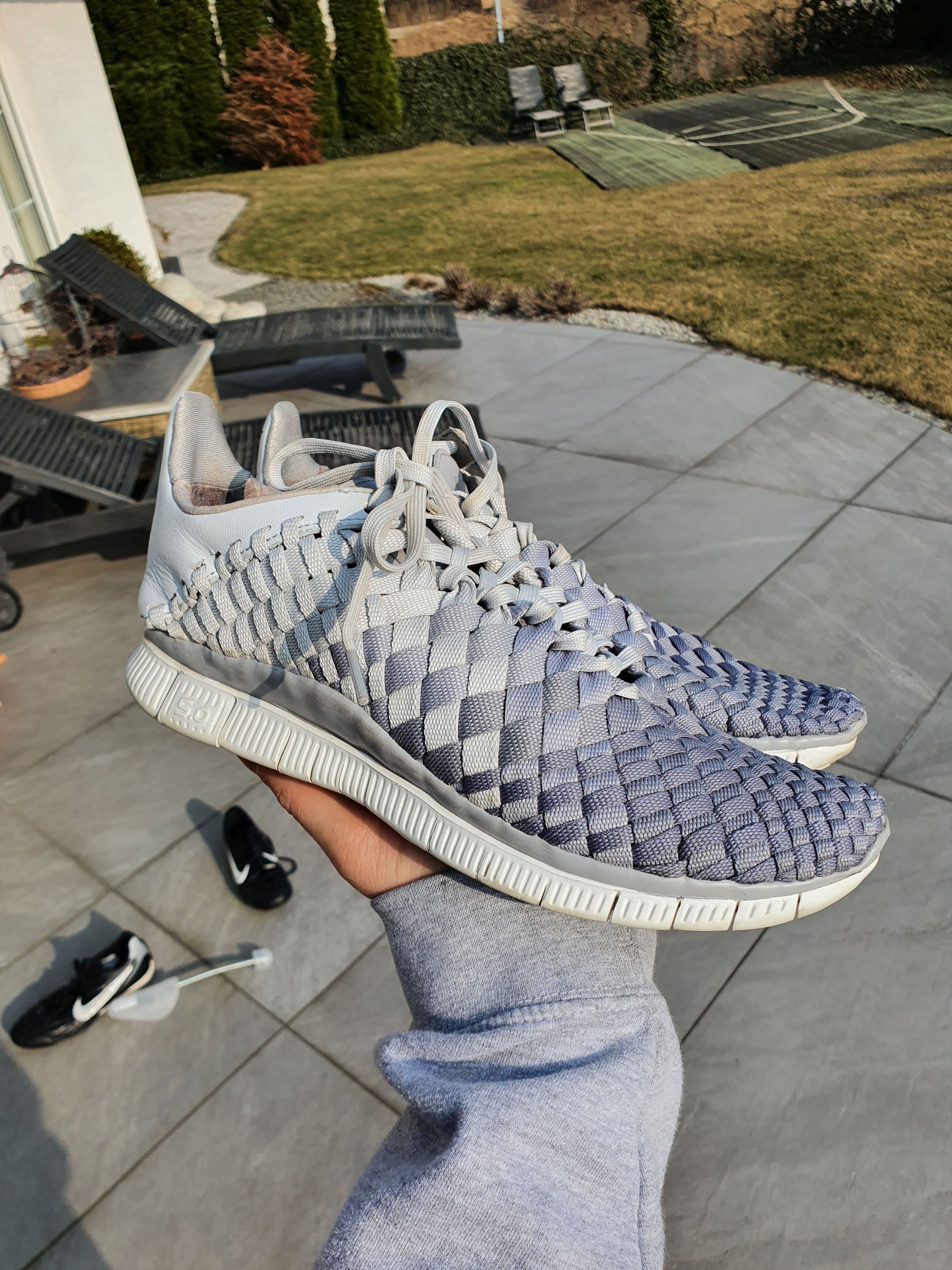Nike 2015 Vintage NIke Free Inneva Woven Grey Size US 9 / IT 39 - 2 Thumbnail