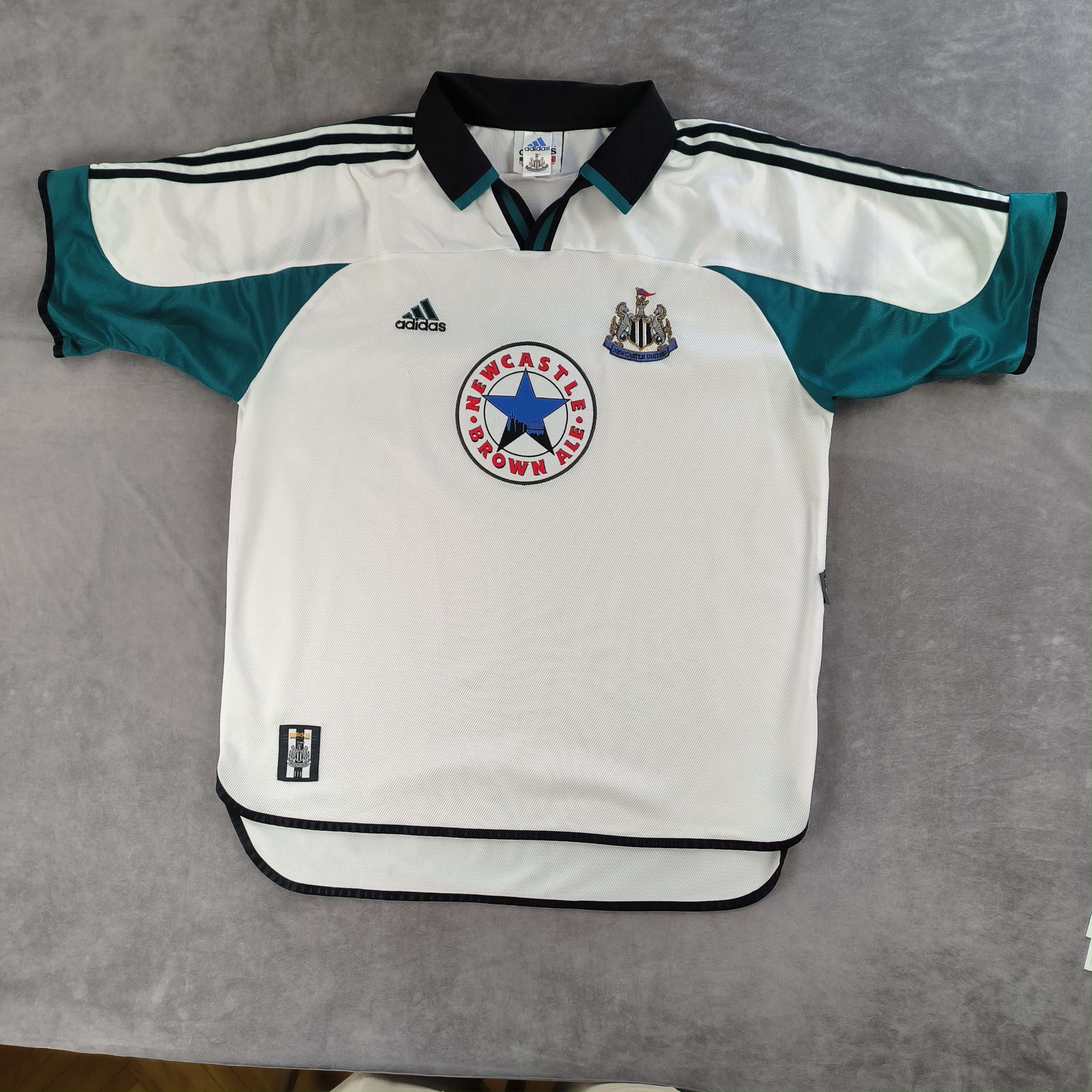 Adidas Newcastle United 1999-2000 Adidas away football jersey sz XL Size US XL / EU 56 / 4 - 1 Thumbnail