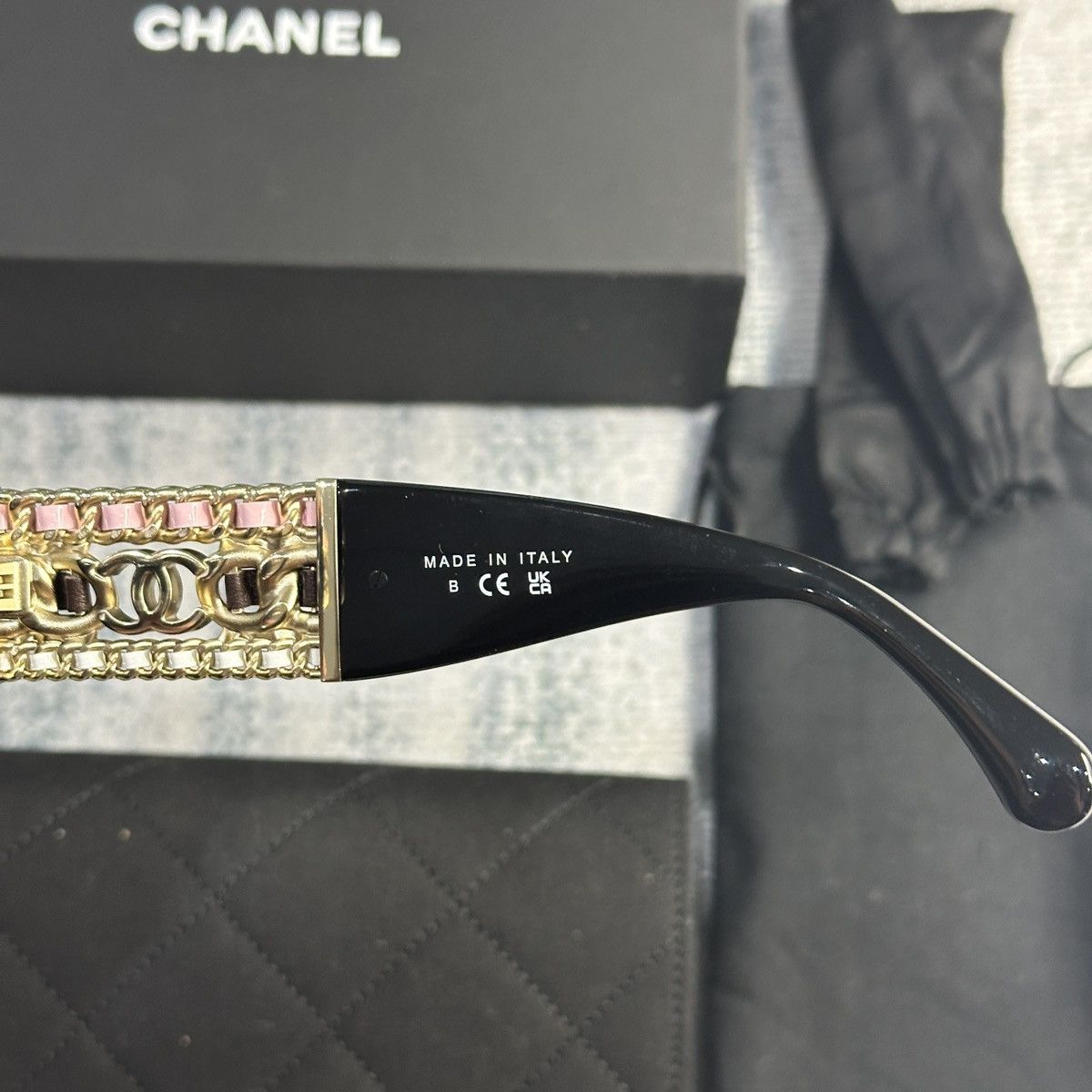 Chanel CHANEL 0CH5536Q C622S5 SUNGLASSES Size ONE SIZE - 7 Thumbnail