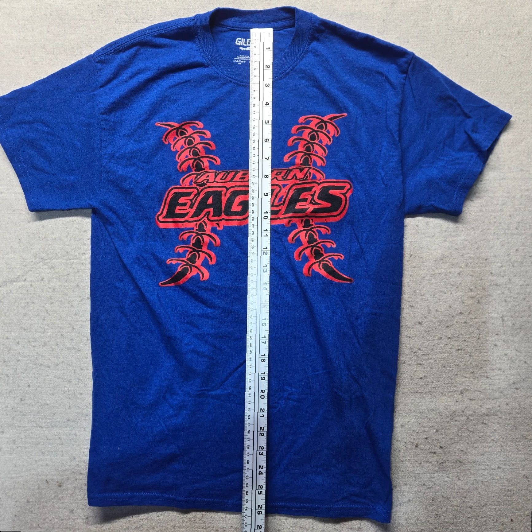 Vintage Auburn Eagles School VA Blue Shirt Unbranded Adults XL Crew Neck Long Sleeve Logo Canvas T-Shirt Small Christmas Decade? Size US XL / EU 56 / 4 - 5 Thumbnail