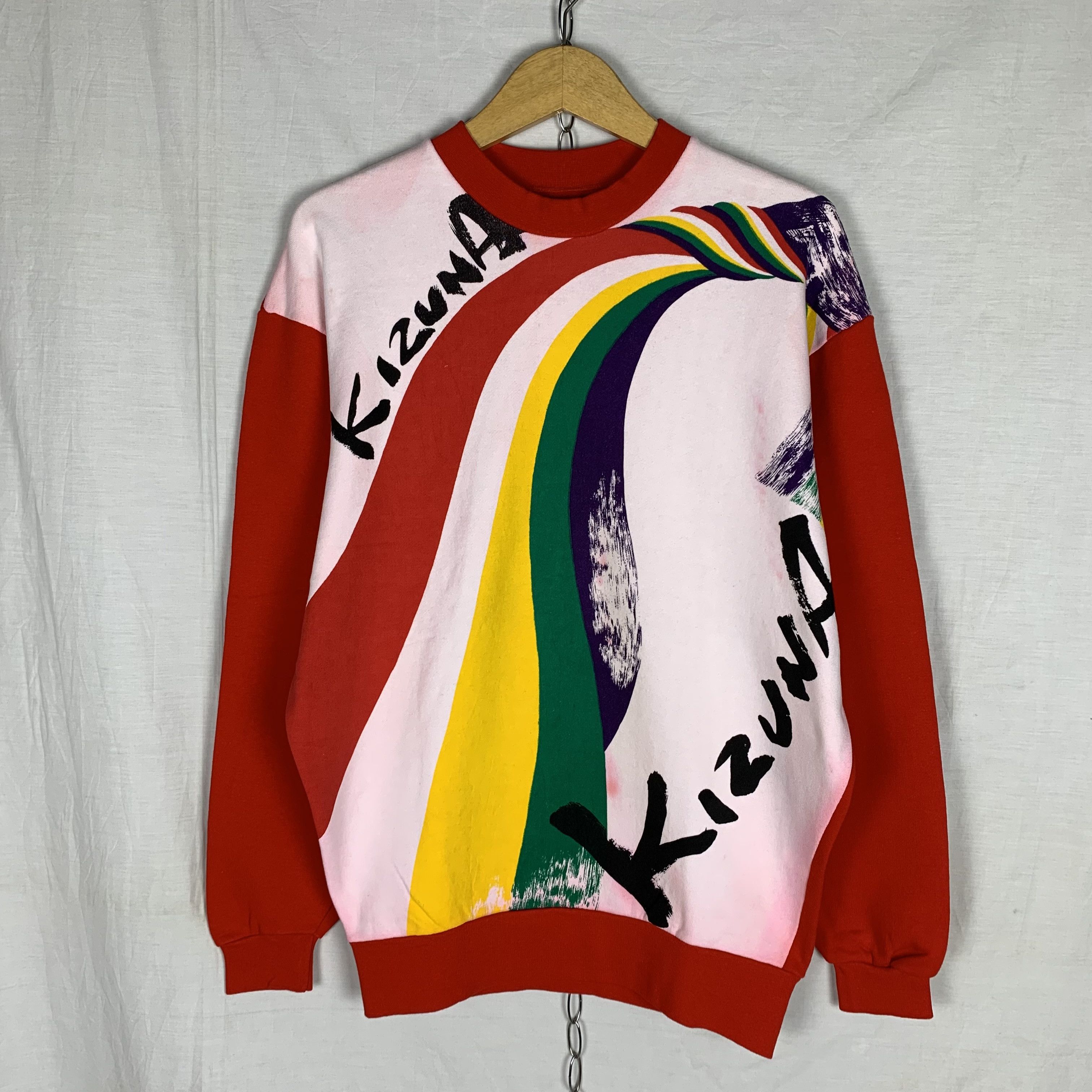 Japanese Brand Vintage Kizuna Sweatshirt Crewneck Size US L / EU 52-54 / 3 - 2 Thumbnail