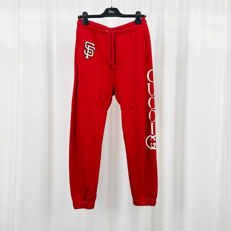 Gucci Gucci SizeXS Embroidered printed letter casual trousers Size US 27 - 1 Thumbnail