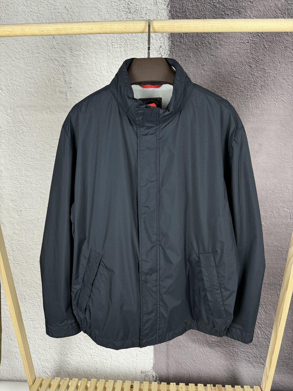 Paul & Shark Paul & Shark navy blue nylon jacket Size US XXL / EU 58 / 5 - 1 Thumbnail