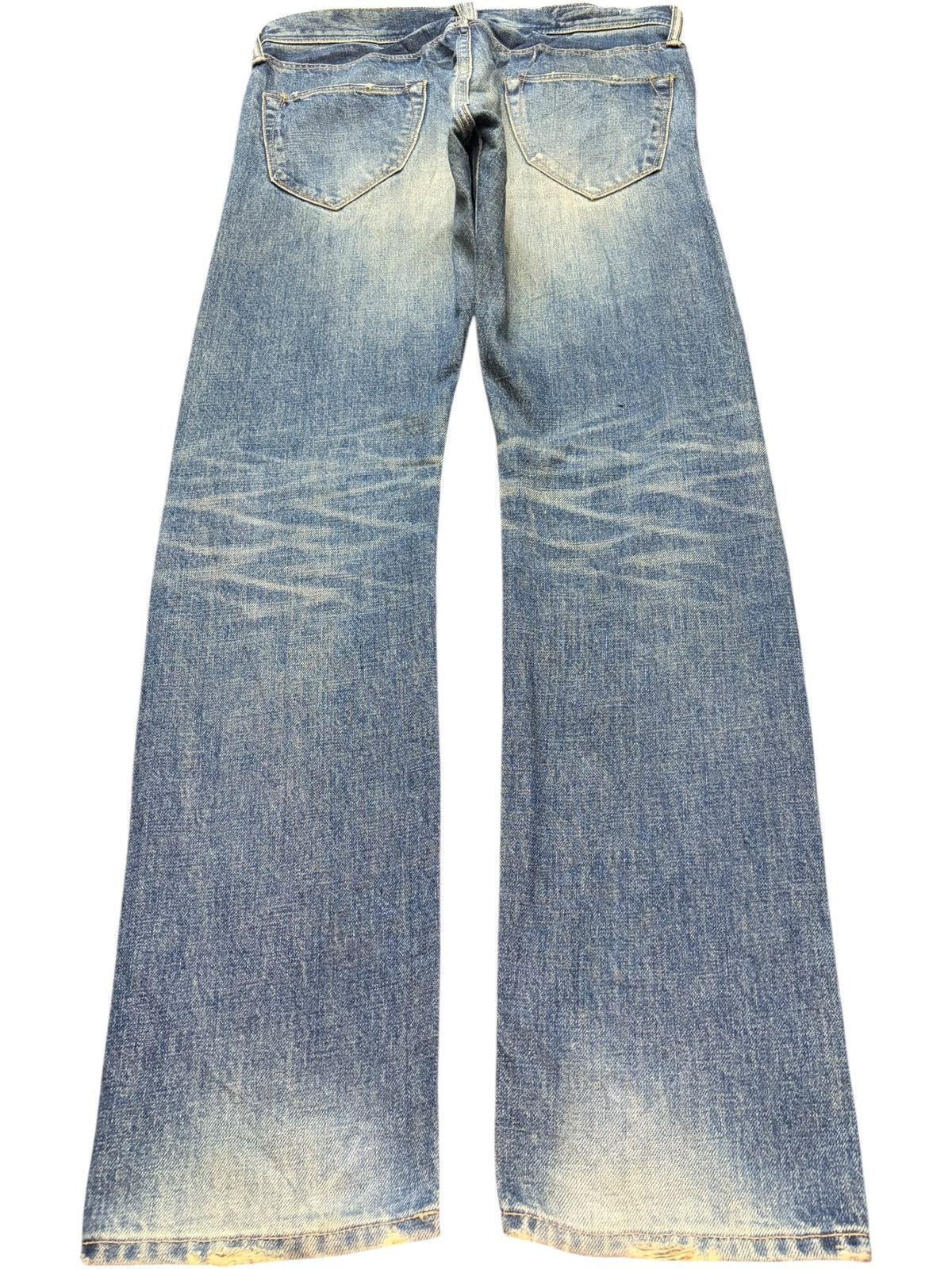 Spellbound Vintage Spellbound Mud Wash Distressed Jeans Size 32" / US 10 / IT 46 - 2 Thumbnail