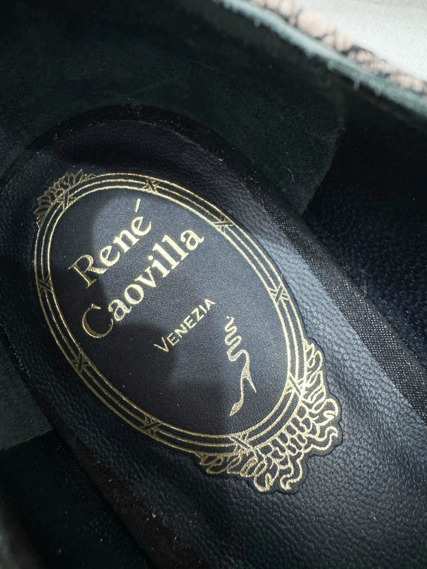 Rene Caovilla Rc Black Lace Crystal Pumps 37 New, Women's (Size 6.5) — image 3 of 5