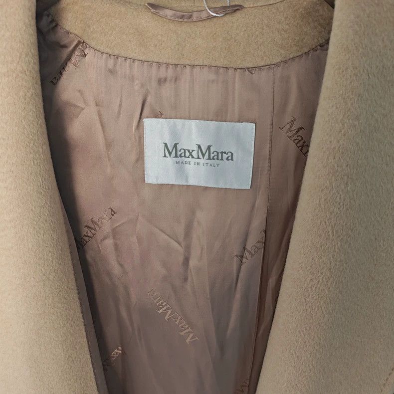 Max Mara Max Mara Classic Hooded Coat Camel Size S / US 4 / IT 40 - 2 Thumbnail
