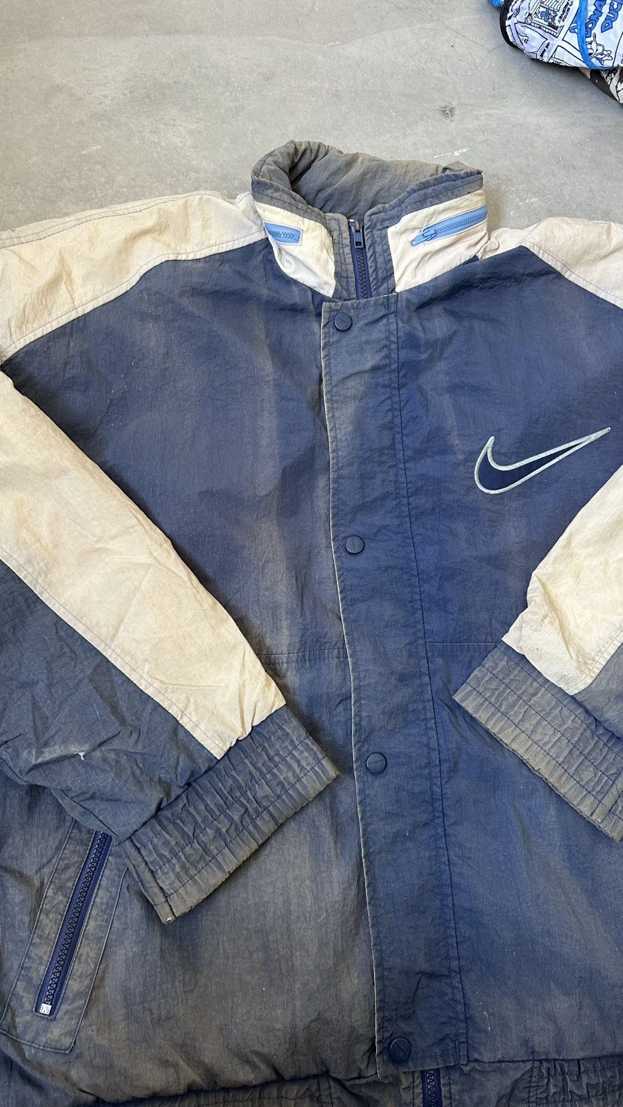 Nike VINTAGE NIKE WELL FADED SWEATER Size US XXL / EU 58 / 5 - 2 Thumbnail