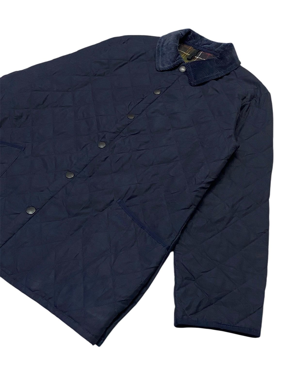 Barbour Barbour Heritage Liddesdale Quilted Snap Button Jacket Size US L / EU 52-54 / 3 - 22 Thumbnail