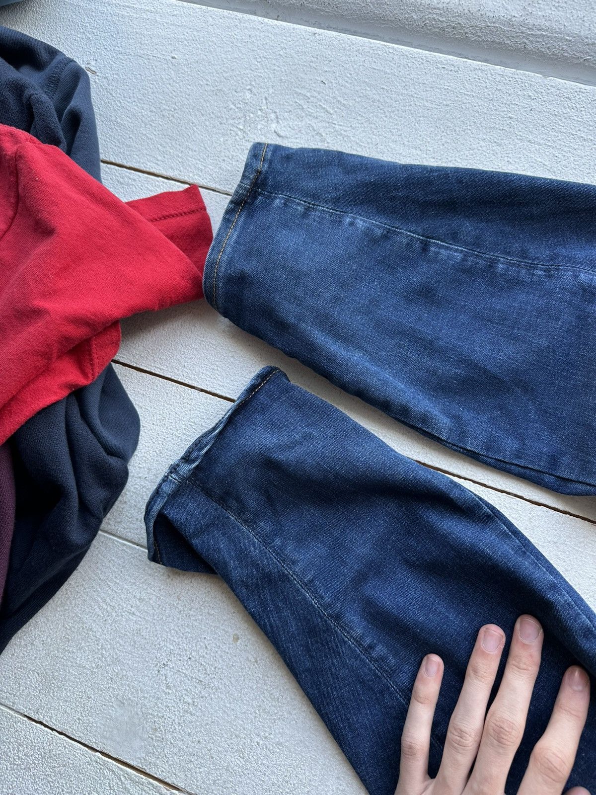 G-Star 🚨PUNK G STAR OPIUM 96 BLUE MENS JEANS Y2k BIKER Size US 28 / EU 44 - 8 Thumbnail